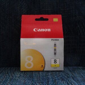GENUINE CANON PIXMA Tank ~ Yellow CLI – 8Y ~ NEW